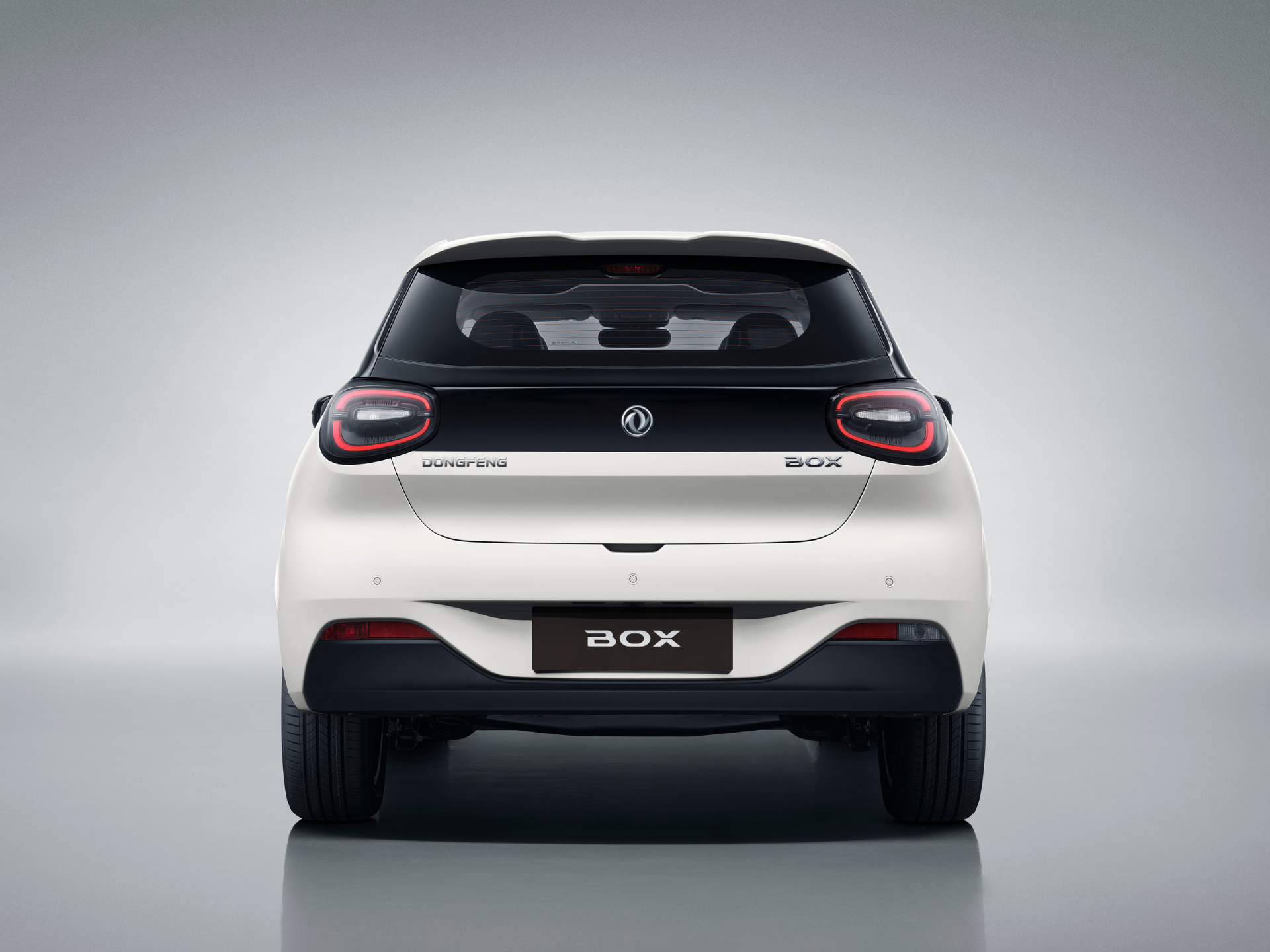 Dongfeng box EV white rear